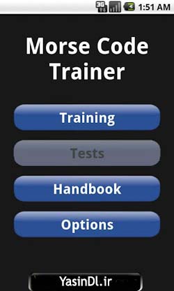 یادگیری کد مورس با Morse Code Trainer v1.1.5 برای آندروید mors1 yasindl ir یادگیری کد مورس با Morse Code Trainer v1.1.5 برای آندروید