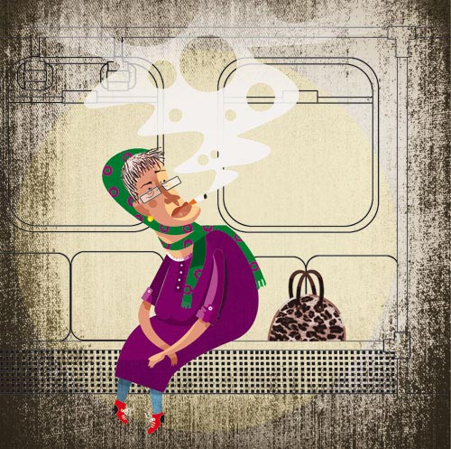 تیپ های جالب زنان و دختران در مترو - siti.rzb.ir
