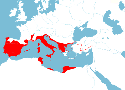جنگ های روم با ملل شرق و غرب 1