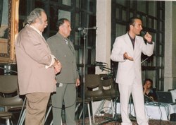 حسن ریوندی همراه  محمود شهریاری