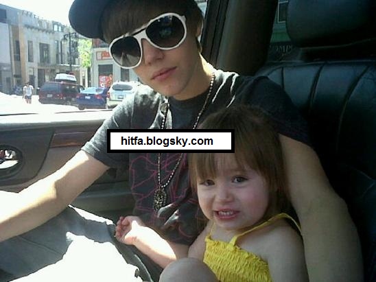 جاستین بیبر و خواهرش + عکس