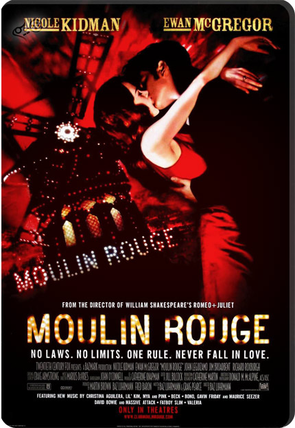 Cover BaranMovie Verqqqqqqqqqq دانلود فیلم  Moulin Rouge 2001  