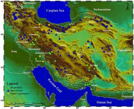 آشنایی با شبكه‌های لرزه‌نگاری مركز لرزه‌نگاری كشوری - Seismic Local Networks of the Iranian Seismological Center