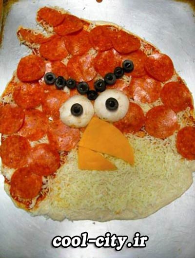 پیتزای انگری بردز!