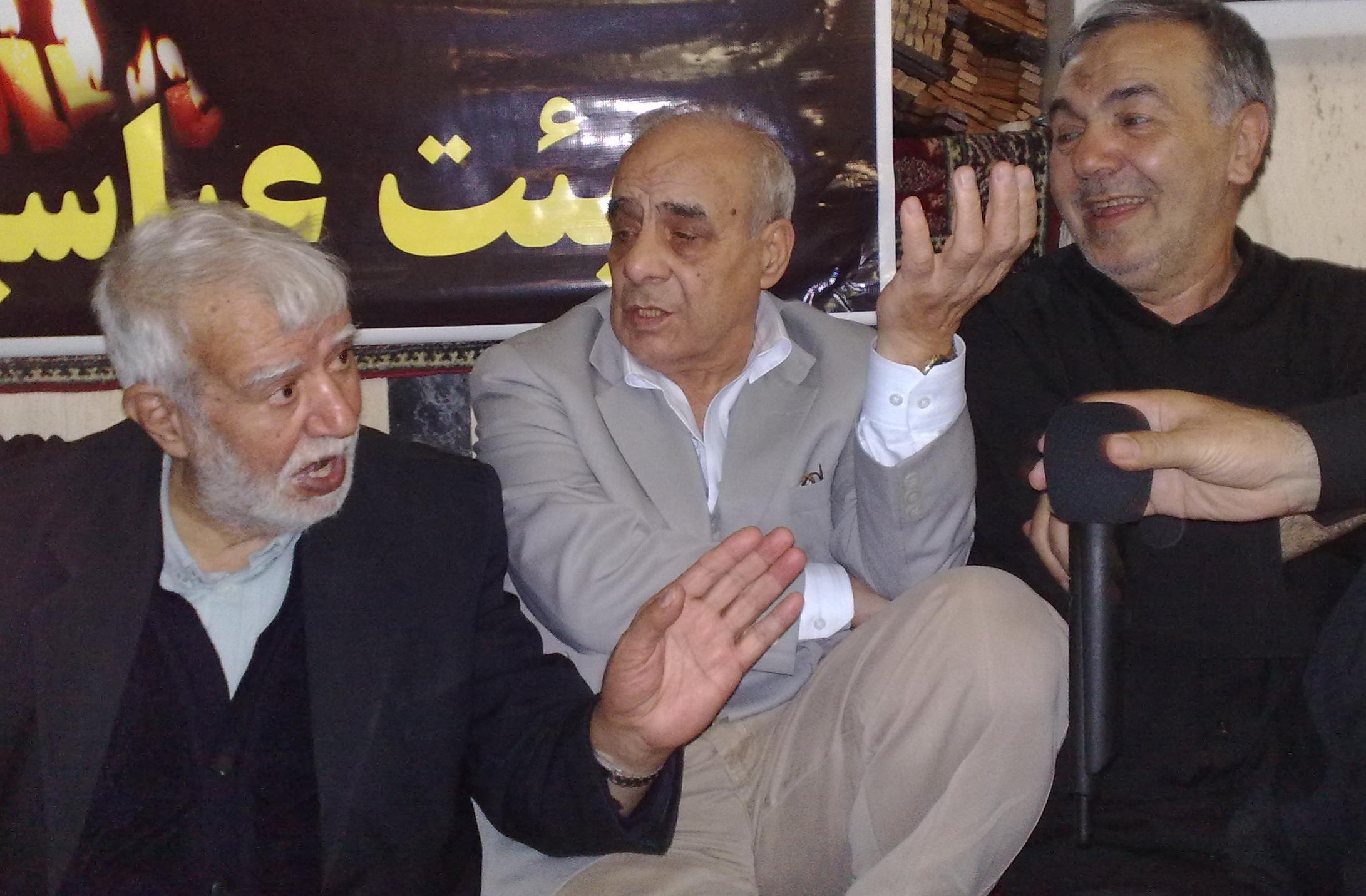 حاج اسماعیل،حاج حمید،حاج غلامرضا