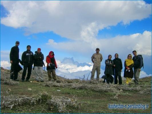 مسیر قله درفک از شاه شهیدان