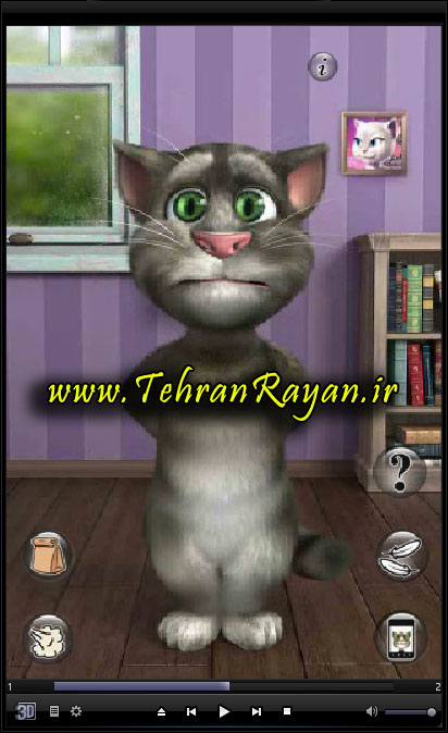 گربه سخنگو برای کامپیوتر Talking Tom Cat 2 For PC