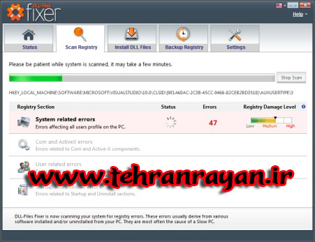 برطرف کردن خطاهای فایلهای dll با DLL-FiLes Fixer برطرف کردن خطاهای فایلهای dll با DLL-FiLes Fixer