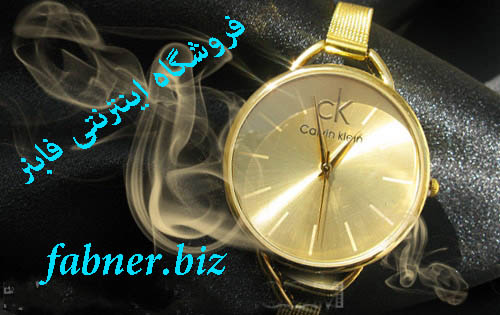 خرید ساعت مچی زنانه ck طلایی