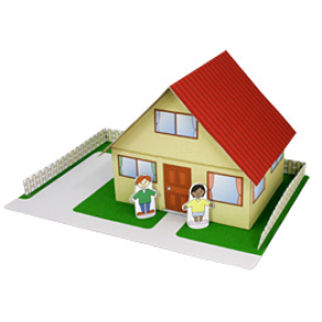 اموزش رایگان کار دستی علوم house thl jpg اموزش رایگان کار دستی علوم