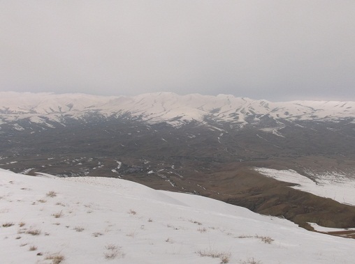 دورنمای روستای دغدغان