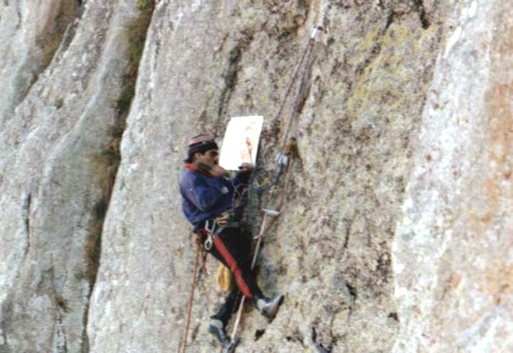 رحیم حامد.دیواره قلعه بابک