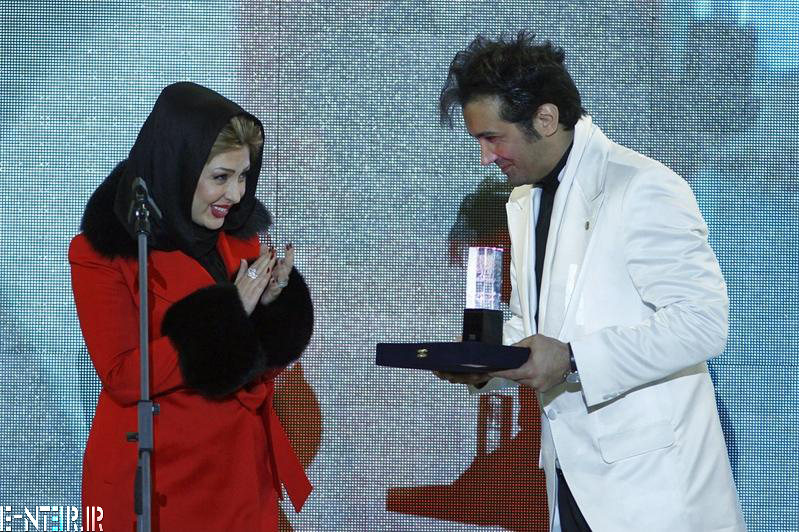 عکس جدید نیوشا ضیغمی و حسام نواب صفوی در جشن درخت دوستی هنرمندان