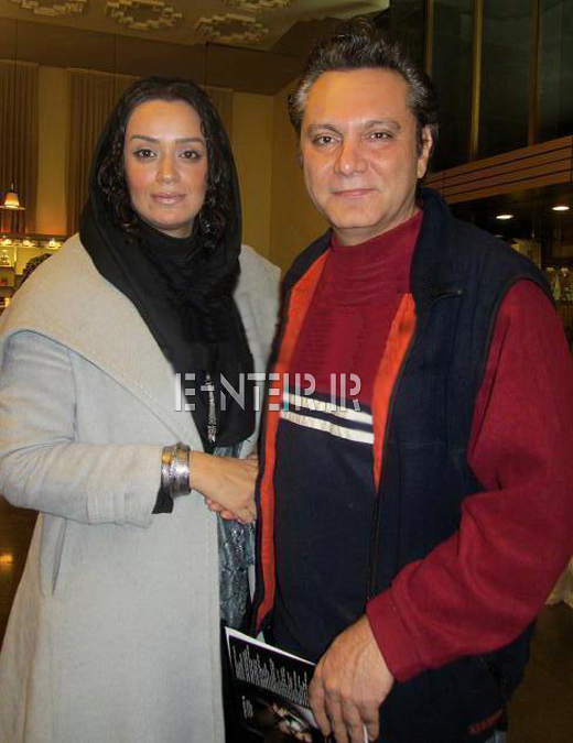 عکس جدید الهام چرخنده و همسرش فرشید نوابی