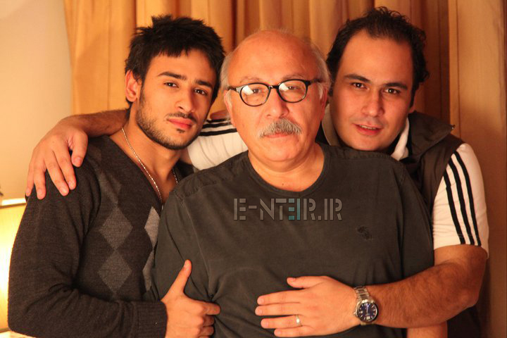 عکس جدید رضا داود نژاد و پدرش
