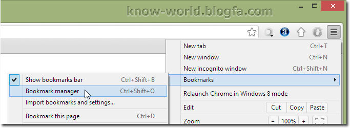 bookmark manager