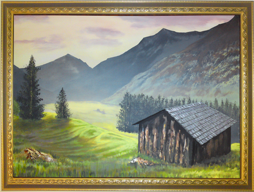 کلبه کوهستانی اثر علی اکبر رستگار