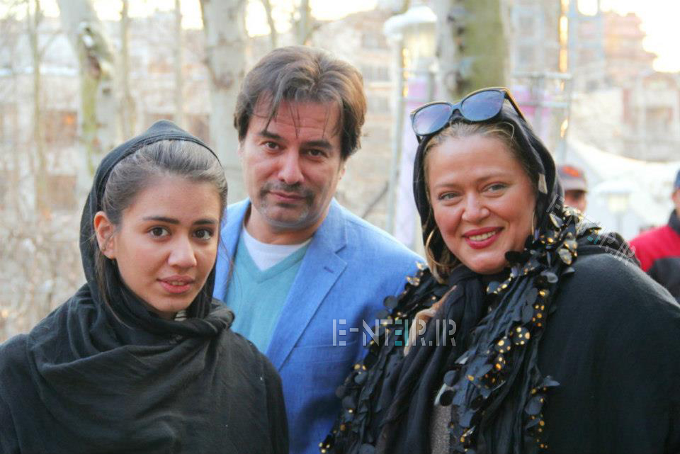 عکس شخصی و جدید بهاره رهنما و همسرش پیمان قاسم خانی و دخترش پریا