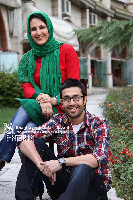  فاطمه گودرزی و حسین مهری بازیگران سریال بالهای خیس