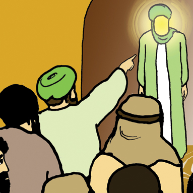 حضرت شاهچراغ احمدبن موسی علیهما السلام-تصویرگر علی اکبر رستگار