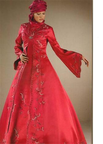 مدل لباس عروس اسلامی سری2
