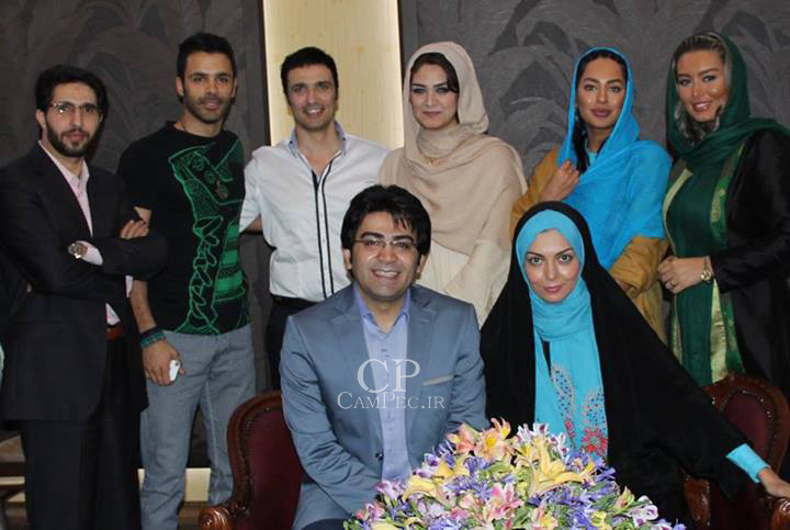 عکس های بازیگران در مراسم پا گشایی عروسی فرزاد حسنی