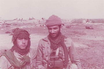 شهید منصور ملکپور و برادر رزمنده جعفر دانشورپور