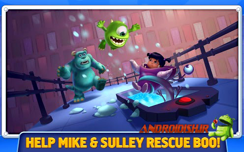 دانلود بازی کارخانه هیولاها Monsters, Inc. Run 1.0.1 برای اندروید