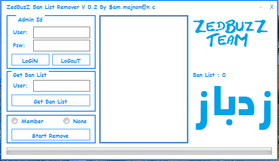 ZedBuzZ Ban List Remover V 0.2 