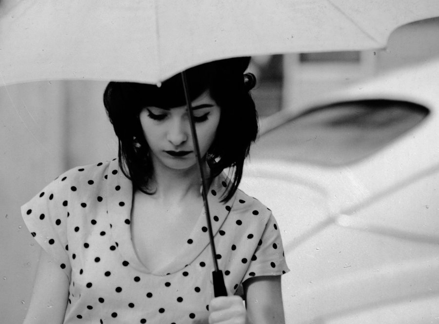 ♥ والپیپر دختر با چتر♥ 1