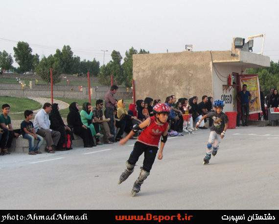 گزارش تصویری: مسابقات اسکیت سرعت برازجان