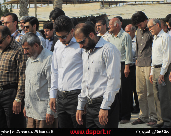 گزارش تصویری:مراسم تشعیع پیکر کوهنورد برازجانی-عکس:احمد احمدی