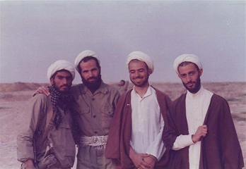 روحانیون اعزامی به تیپ 15 امام حسن مجتبی ع در عملیات بدر