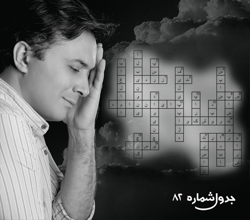 جدول کلمات متقاطع: جدول موسیقی شماره 83 جدول کلمات متقاطع: جدول موسیقی شماره 83