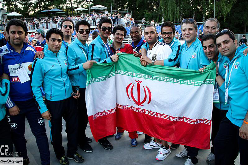 عکس های حضور کاروان تیم ملی فوتبال هنرمندان ایران در مسابقات جام جهانی روسیه