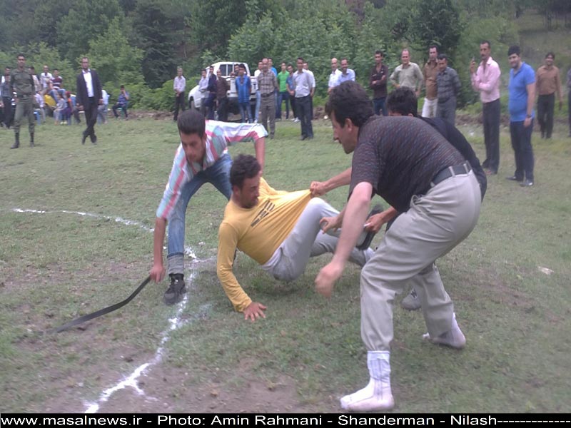 ماسال نیوز جشنواره بازی های بومی محلی شهرستان ماسال در روستای نیللاش شاندرمن