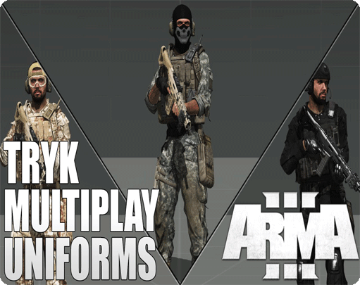 کاملترین پک (Uniform (TRYK's برای بازی Arma 3