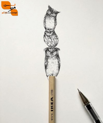 طراحی با قلم سیاه