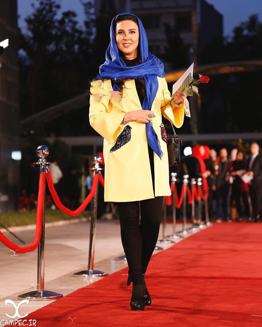 لیلا بلوکات در جشن حافظ
