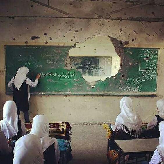 مدرسه ای در سوریه