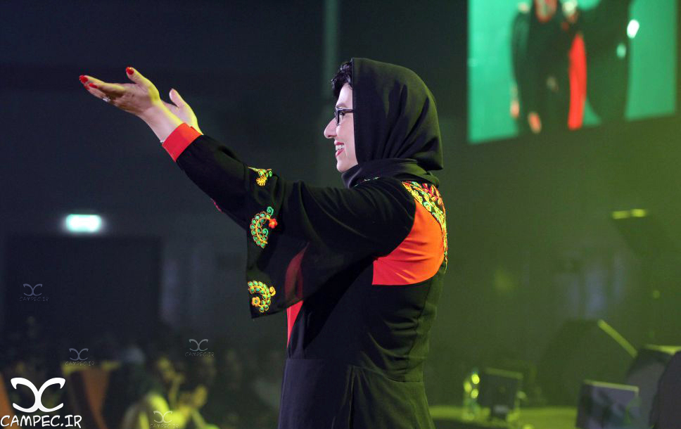 معصومه کریمی در کنسرت محمد علیزاده
