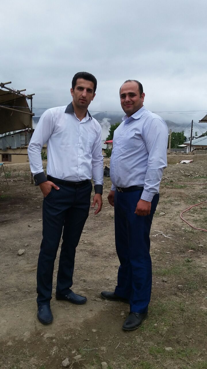 میثم علاء و کاظم خجیر در روستایی بالای ابرها