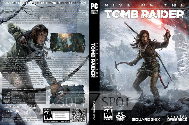 کاور بازی Rise of the Tomb Raider