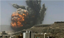 حمله موشکی یمن  به پایگاهای آل سعود