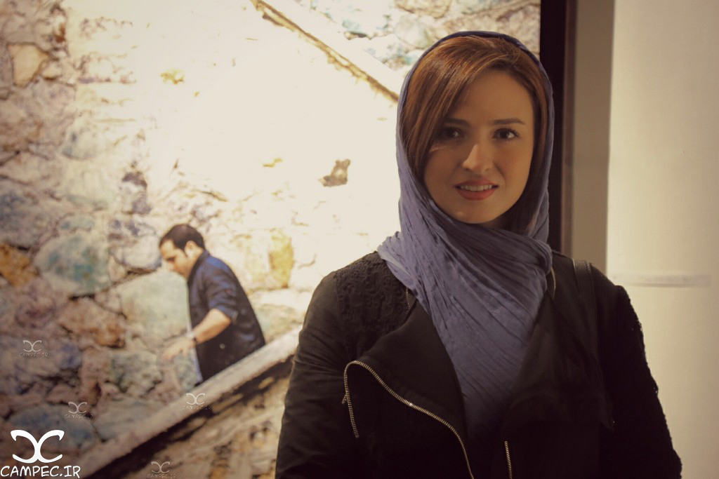 گلاره عباسی در نمایشگاه عکس فیلم لانتوری