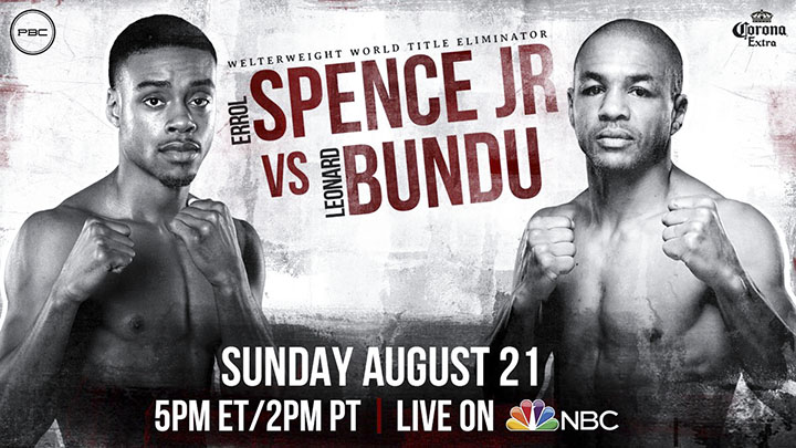 دانلود مسابقه بوکس Errol Spence Jr vs. Leonard Bundu