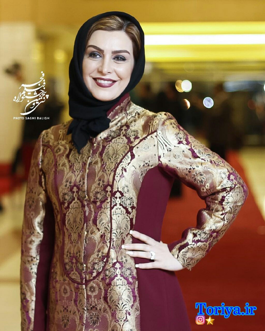 ماهچهره خلیلی در سی و پنجمین جشنواره فیلم فجر
