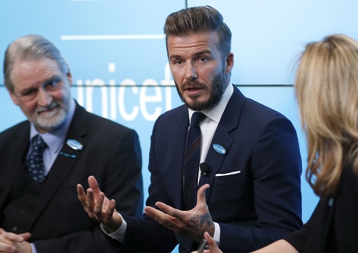 David Beckham Talking