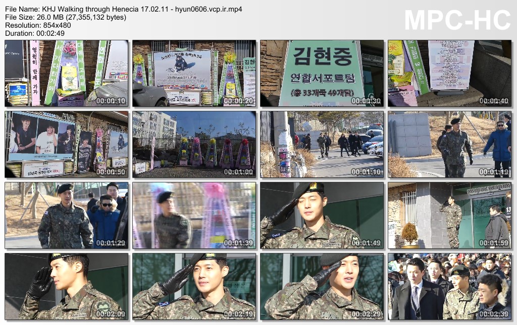 [HolisHyun Fancam] Kim Hyun Joong Discharged from Military Service [2017.02.11]