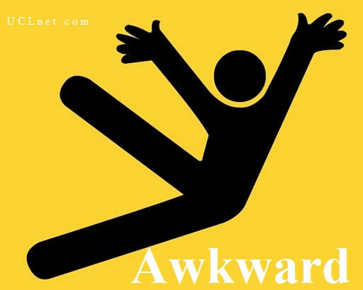 Awkward – آموزش لغات کتاب ۵٠۴ – English Vocabulary – کدینگ لغات ۵٠۴